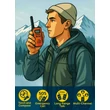 Kép 3/4 - I'm A Genius Explorer Walkie Talkie