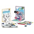Kép 3/4 - Disney Stitch kifestő és rajzkészlet hátizsákban