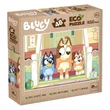 Kép 1/4 - Bluey 2 az 1-ben 48 darabos Eco mini puzzle és színező 35x25 cm