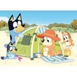 Kép 2/3 - Bluey 2 az 1-ben 24 darabos Eco puzzle és színező 70x50 cm
