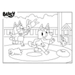 Kép 3/4 - Bluey - Kétoldalas puzzle 60 db-os - 50 × 35 cm