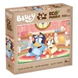 Kép 1/4 - Bluey 2 az 1-ben 24 darabos Eco mini puzzle és színező 35x25 cm