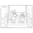 Kép 3/4 - Bluey - Gatyásmajom úr kétoldalas puzzle 24 db-os