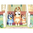 Kép 2/4 - Bluey - Gatyásmajom úr kétoldalas puzzle 24 db-os
