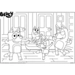 Kép 3/5 - Bluey - MaxiFloor kétoldalas puzzle szett – 4×48 db