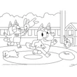 Kép 5/5 - Bluey - MaxiFloor kétoldalas puzzle szett – 4×48 db