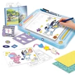 Kép 2/4 - Bluey rajziskola világító rajztáblával