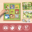 Kép 4/4 - Montessori Baby - Vidám állatok fejlesztő játék