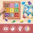 Kép 4/4 - Montessori Baby - Színek válogató doboz