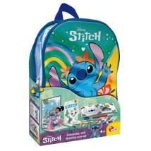 Disney Stitch kifestő és rajzkészlet hátizsákban