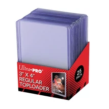 Ultra Pro 3" x 4" Clear Regular TOPLOADER