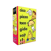 Cica, pizza, taco, gida, sajt társasjáték