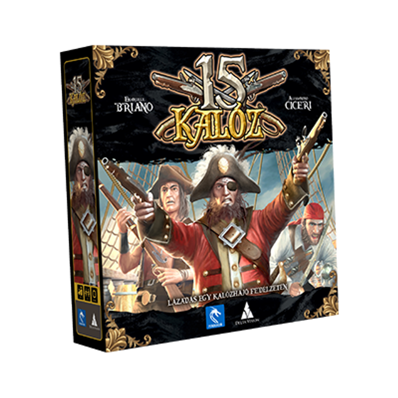 15 Kalóz társasjáték