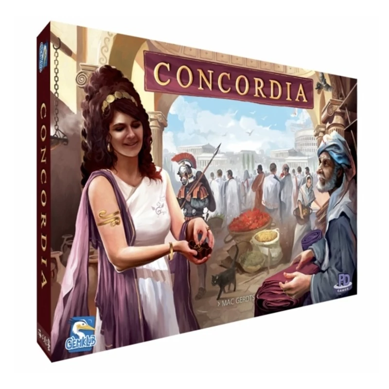 Concordia: Sestertiussal Kikövezett Utak társasjáték