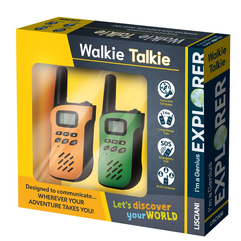 I'm A Genius Explorer Walkie Talkie
