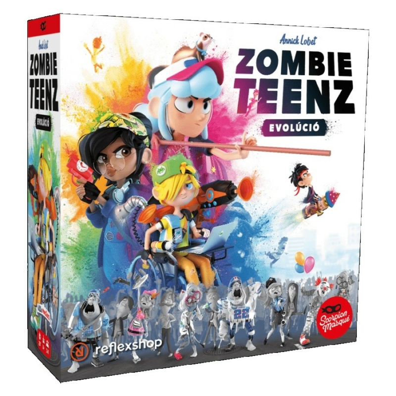 Zombie Teenz Evolució társasjáték