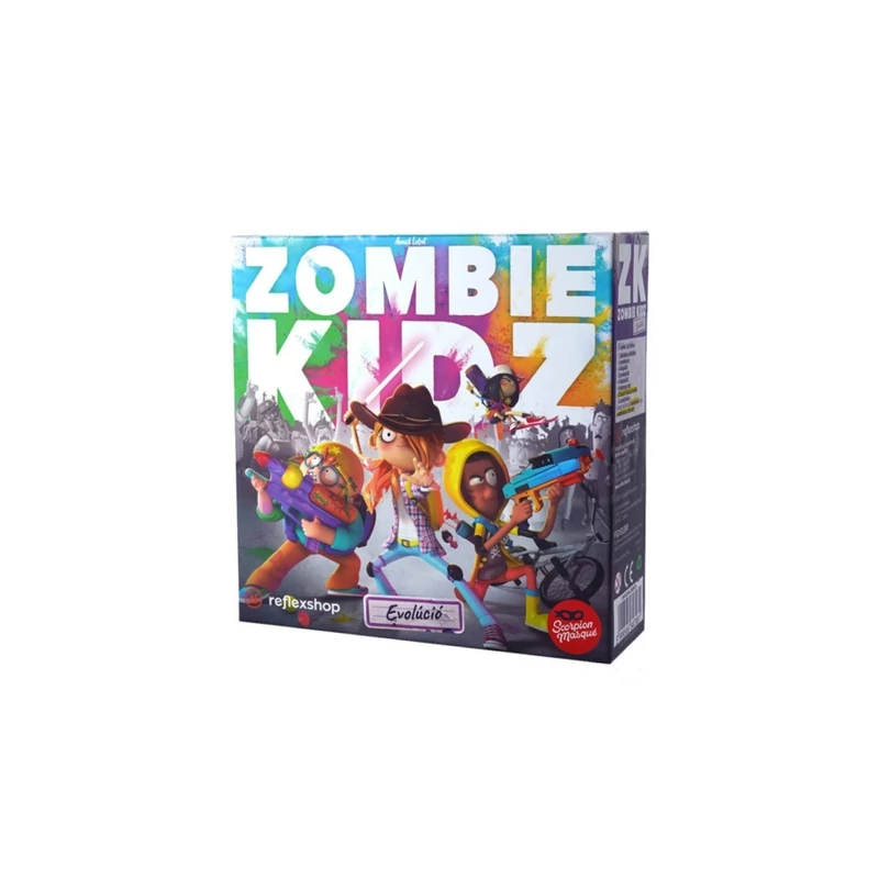 Zombie kidz Evolució társasjáték