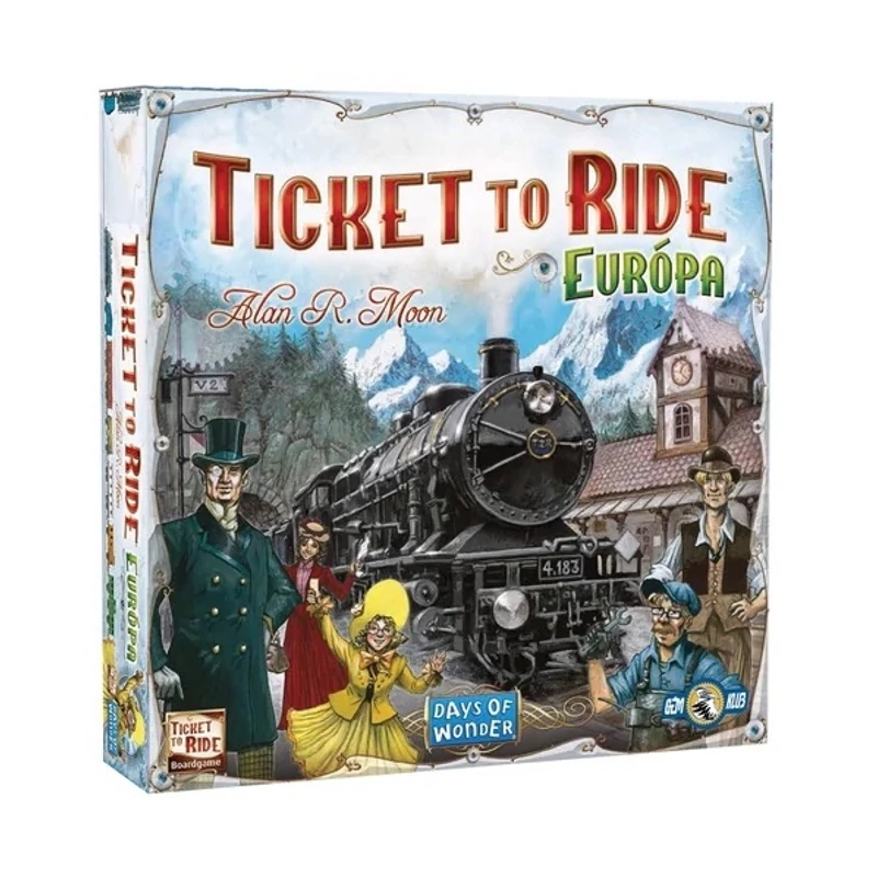 Ticket to Ride Európa társasjáték
