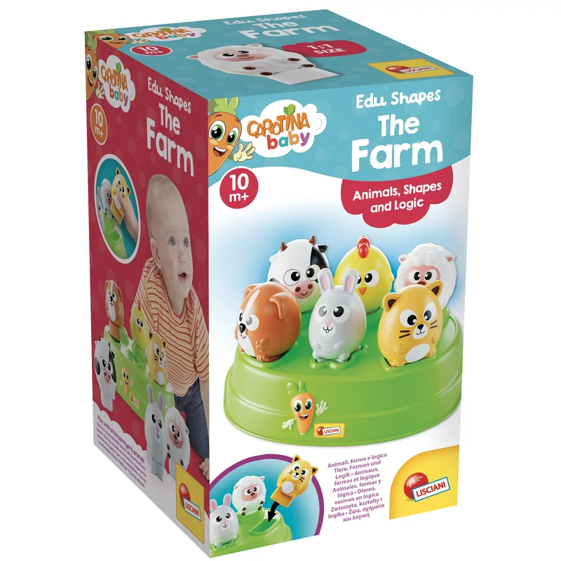 Carotina Baby - Formaillesztő játék - Farm