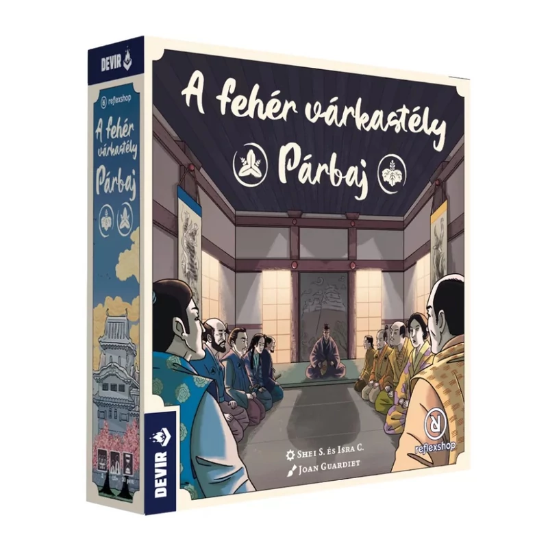 A Fehér Várkastély: Párbaj társasjáték - promólapkákkal