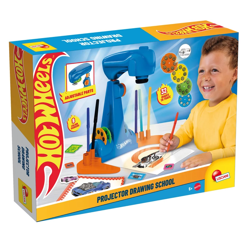 Hot Wheels projektoros rajziskola