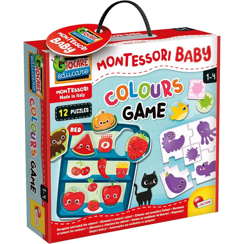 Montessori Baby - Színtanuló játék
