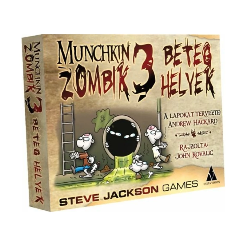 Munchkin Zombik 3 – Beteg Helyek