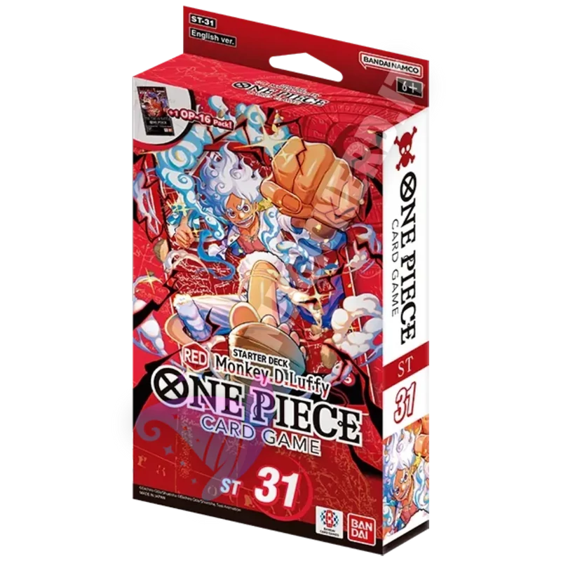 One Piece Card Game - Red Monkey D. Luffy Starter Deck ST-31