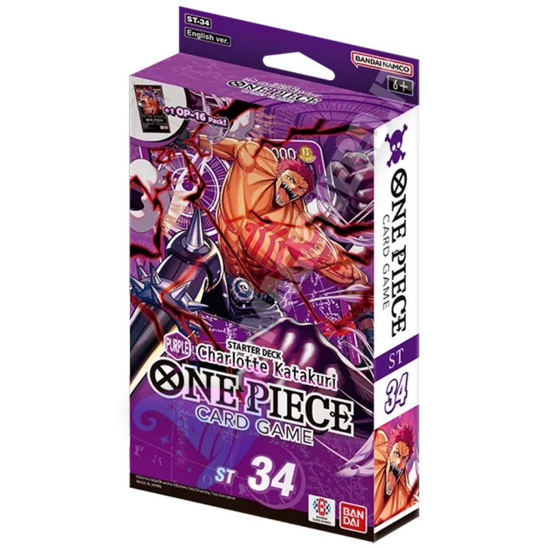 One Piece Card Game - Purple Charlotte Katakuri Starter Deck ST-34 