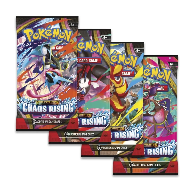 Pokémon TCG: Mega Evolution 4.0 – Chaos Rising Booster Pack