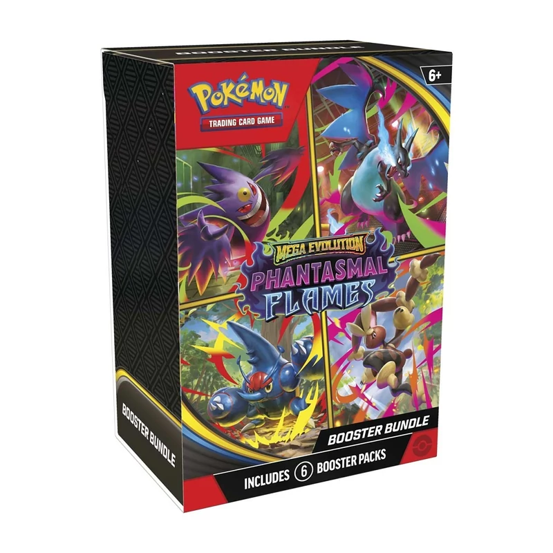 Pokémon TCG: Mega Evolution - Phantasmal Flames Booster Bundle