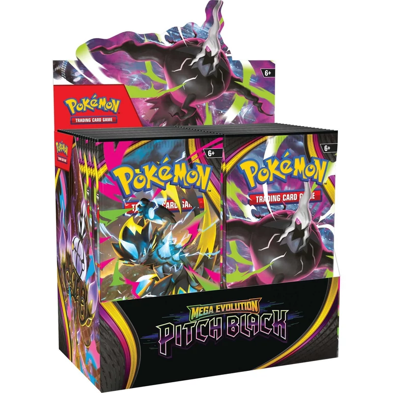 Pokémon TCG: Mega Evolution 5.0 – Pitch Black Booster Display