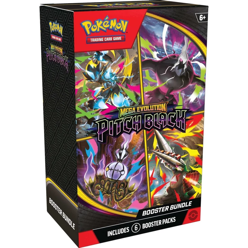 Pokémon TCG: Mega Evolution 5.0 – Pitch Black Booster Bundle