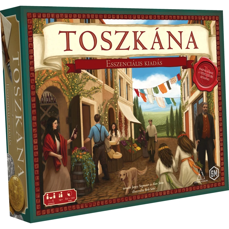 Viticulture: Toszkána - Esszenciális kiadás társasjáték