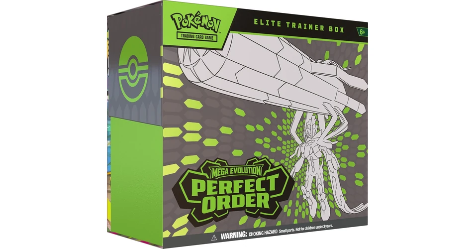 Pokémon TCG Perfect Order Elite Trainer Box Tyrunt promo