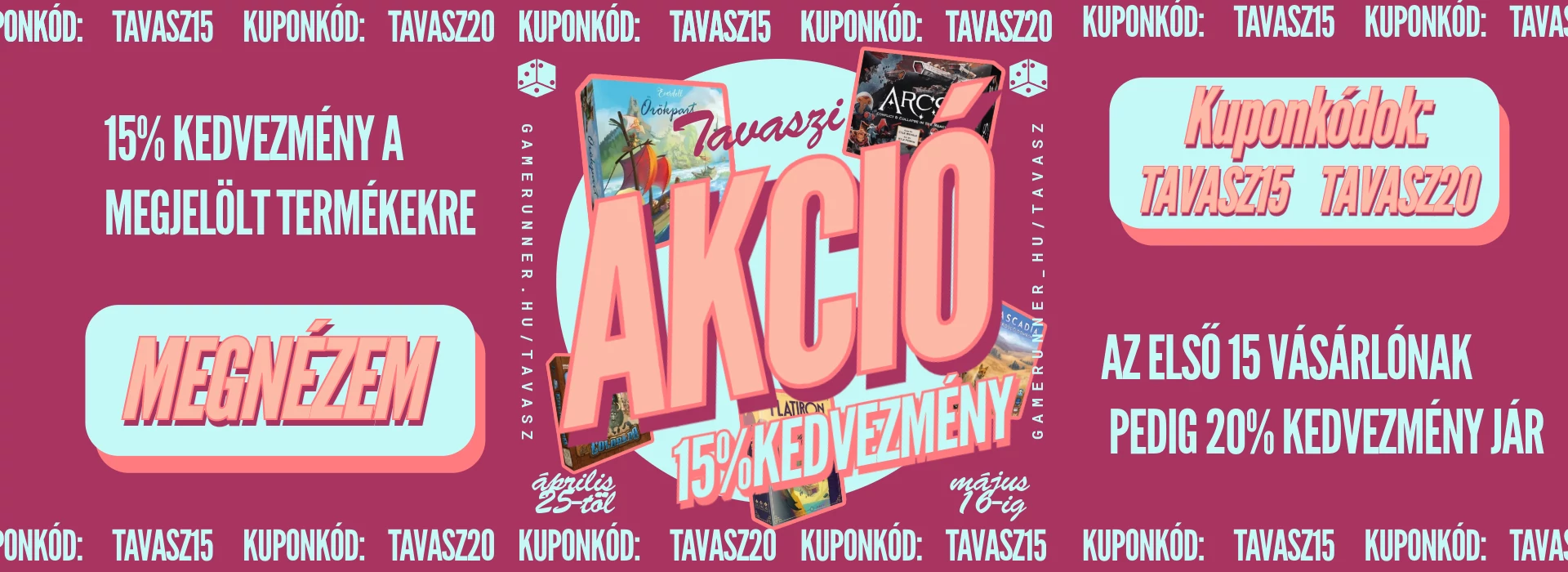 GameRunner Tavaszi akció