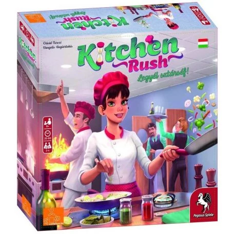 Kitchen Rush! - Legyél sztárséf! társasjáték