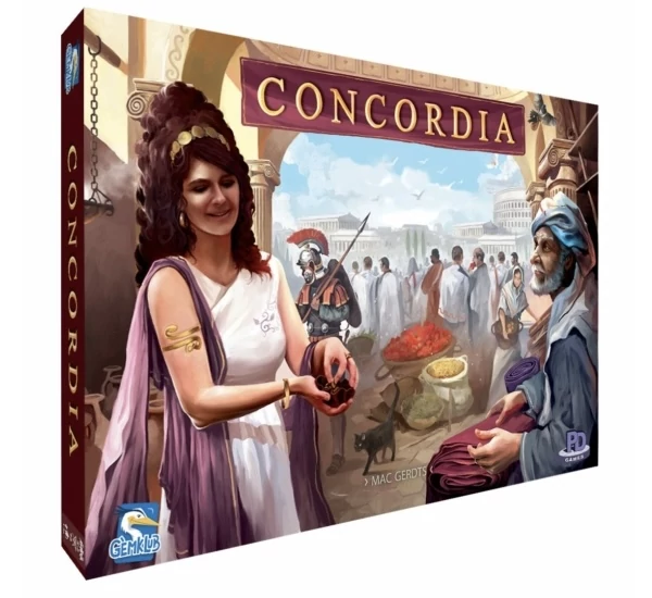 Concordia: Sestertiussal Kikövezett Utak társasjáték