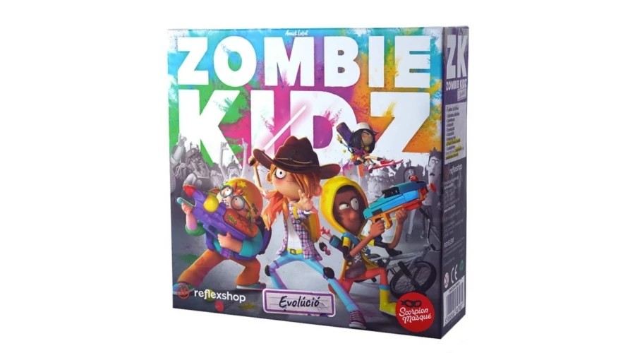 Zombie kidz Evolució társasjáték