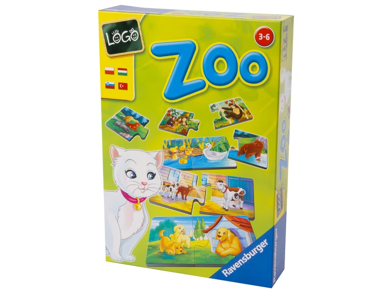 Logo Zoo állatok és kölykeik