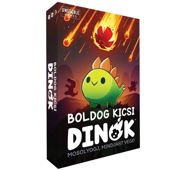 Boldog kicsi dinók - Mosolyogj, mindjárt vége! társasjáték