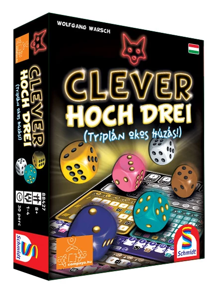 Clever hoch Drei (Triplán okos húzás!)