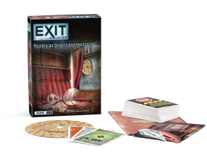 EXIT 7.-Rejtély az Orient expresszen társasjáték