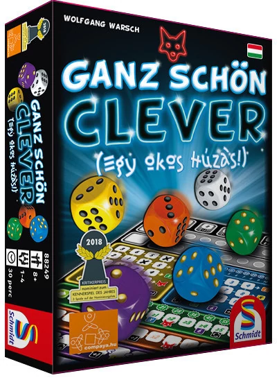 Ganz schön clever (Egy okos húzás!) társasjáték