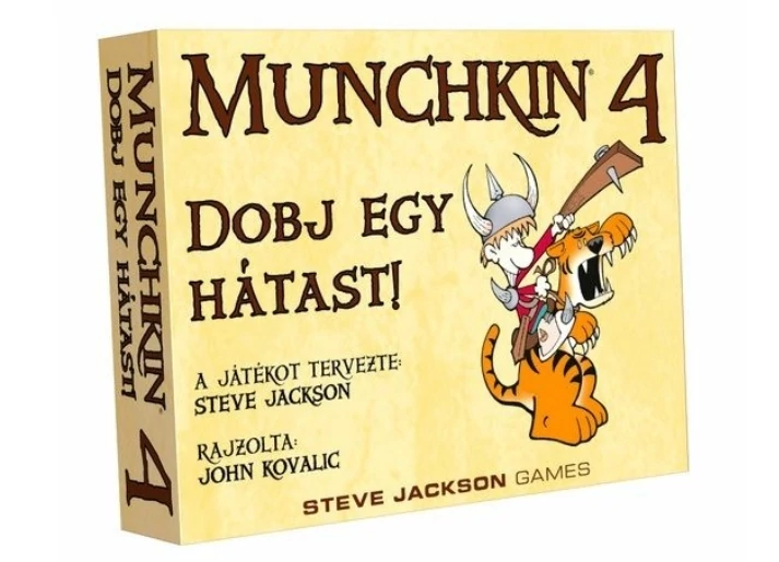 Munchkin 4 - Dobj egy hátast!