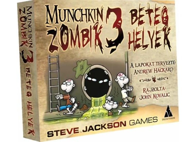 Munchkin Zombik 3 – Beteg Helyek