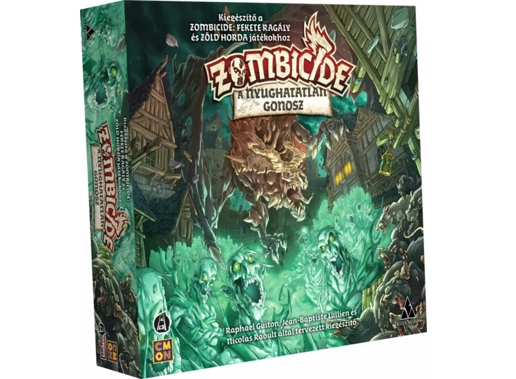 Zombicide: A nyughatatlan gonosz (kiegészítő) társasjáték