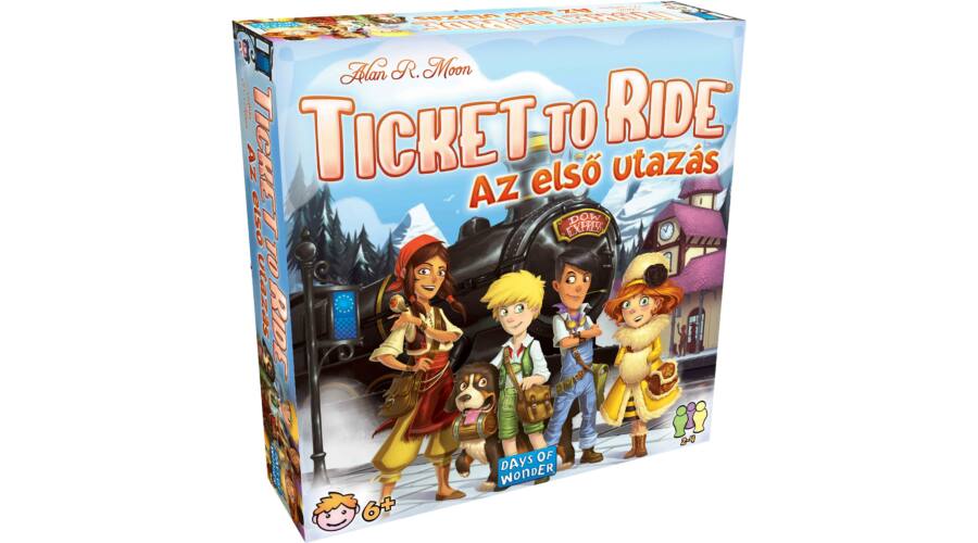 Ticket to Ride - Az első utazás társasjáték