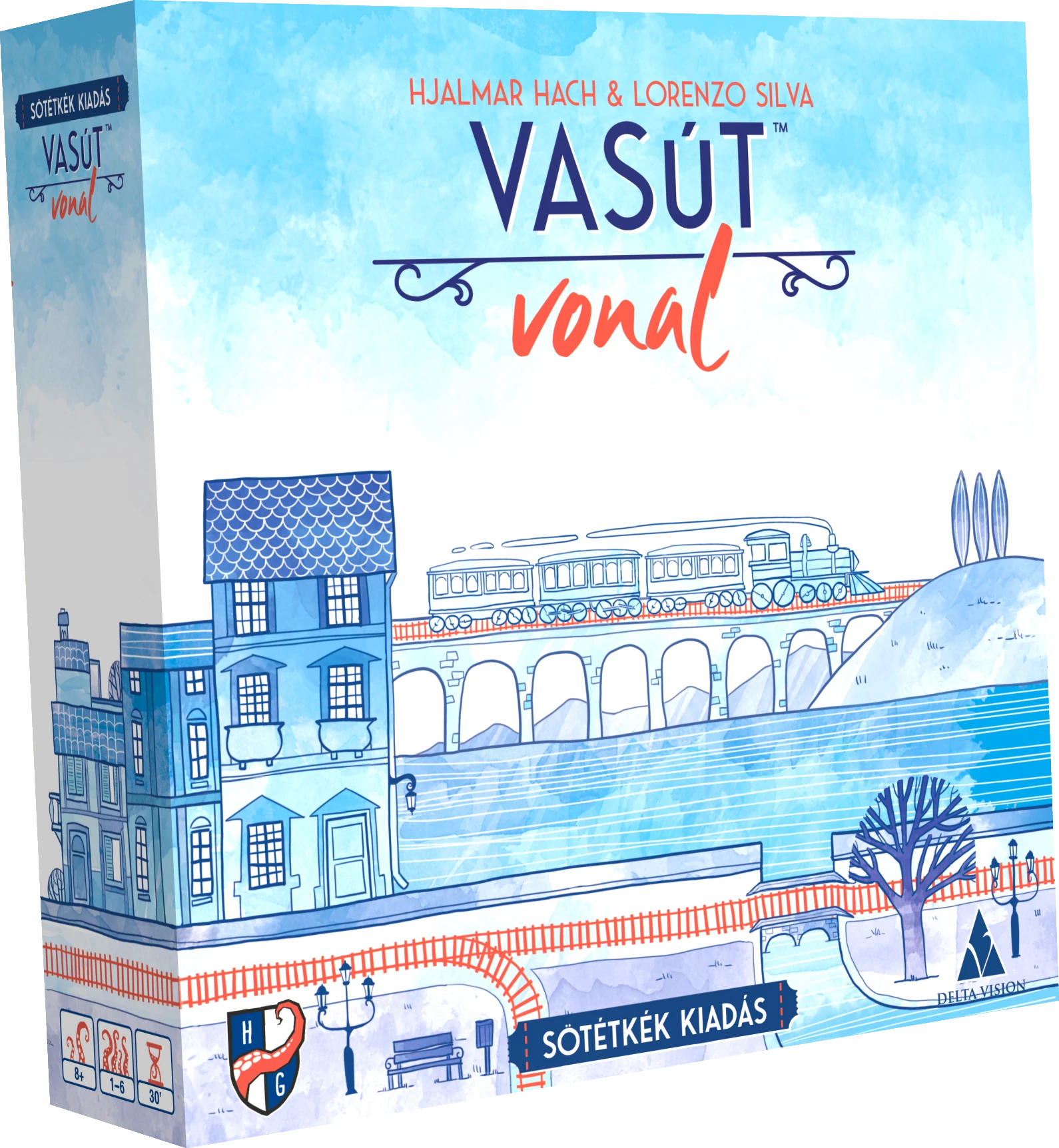 Vasútvonal - Sötétkék kiadás társasjáték