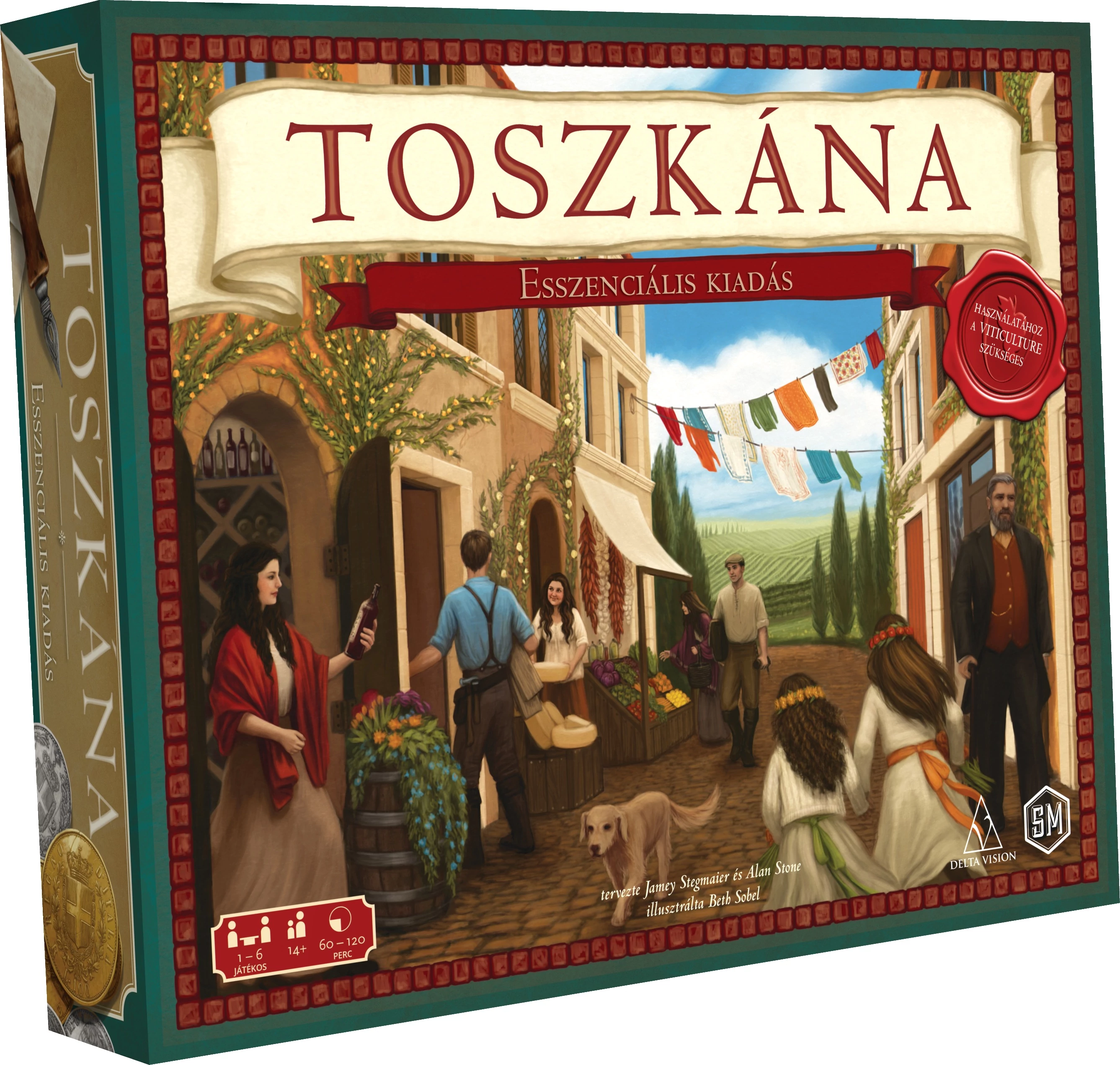 Viticulture: Toszkána - Esszenciális kiadás társasjáték